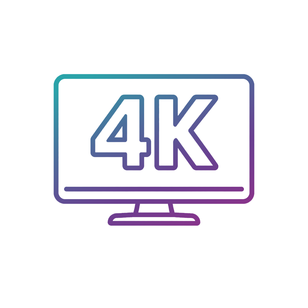 High-resolution 4K display